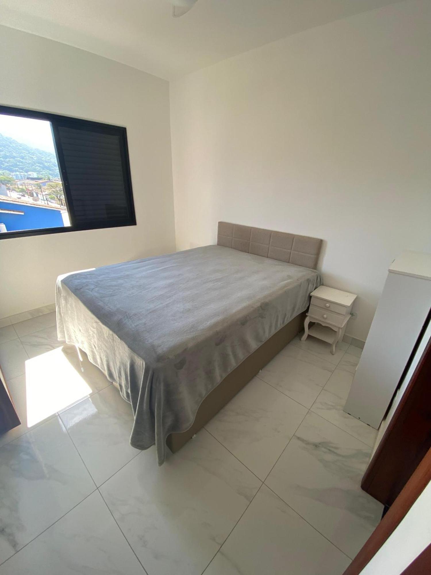 Apartamento Elegante, Ar-Condicionado, Wi-Fi, Piscina No Terraco Do Predio E Varanda Exclusiva Ubatuba Luaran gambar